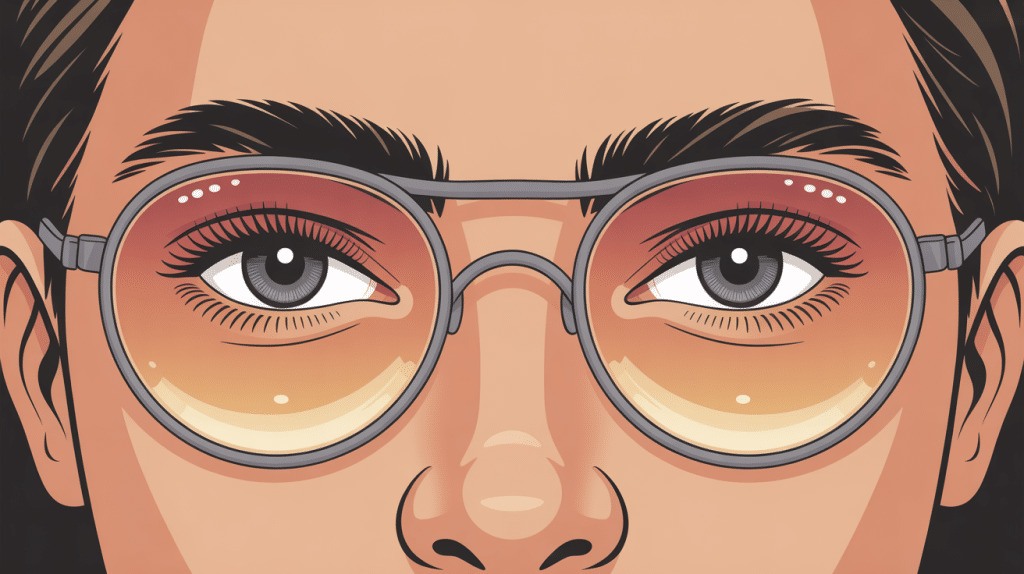 appareil anti-poches yeux avis, illustration visage frais matin
