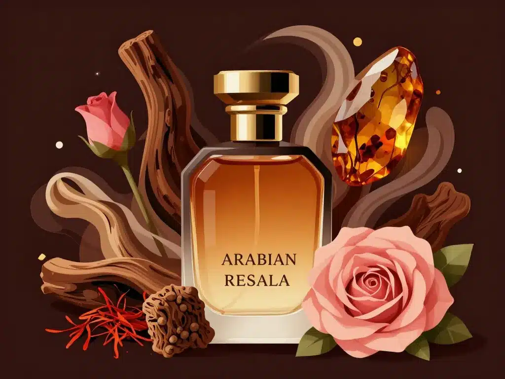 illustration notes principales arabian oud resala
