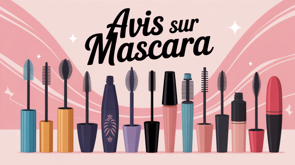 illustration sélection mascaras avis sur mascara