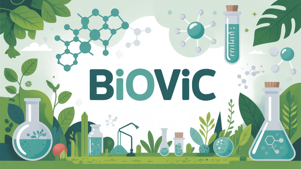 illustration biovic concept bio écologique innovation