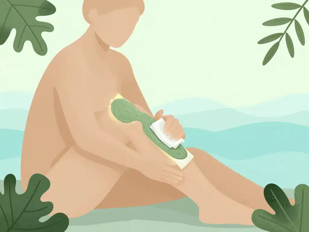 cataplasme argile verte gaultherie application douleur