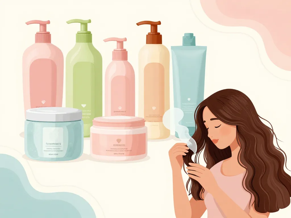 cheveux mousseux que faire routine soins illustration