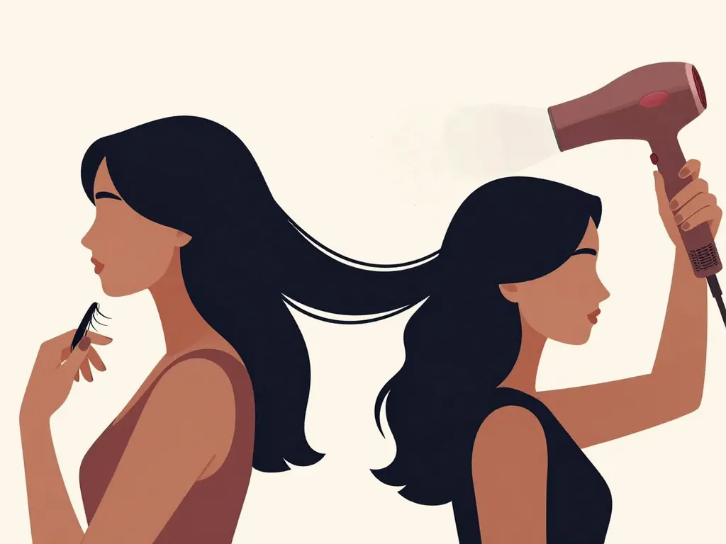 cheveux mousseux que faire techniques coiffage image