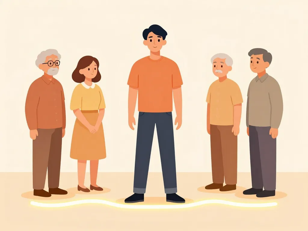 illustration poser des limites conflit avec ses parents à 40 ans