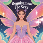 illustration déguisement fée sexy glamour