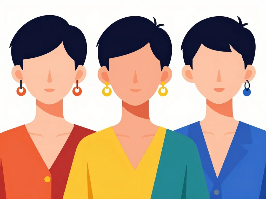Styles et visages garçonne coupe ultra courte femme tondeuse avec accessoires