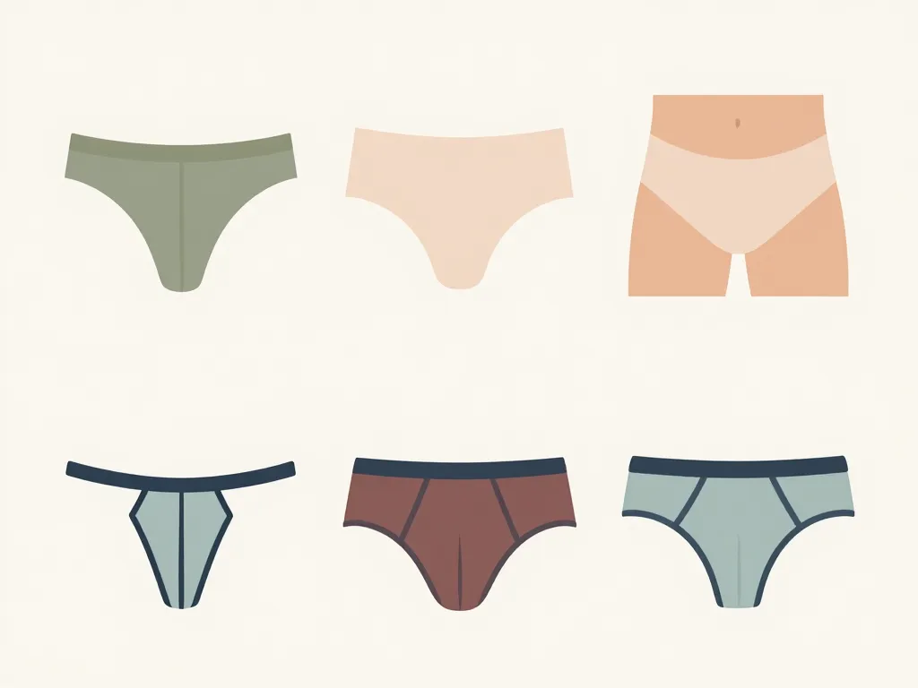 Comparatif homme en string ficelle et autres sous-vêtements