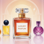 image luxury parfum flacons précieux