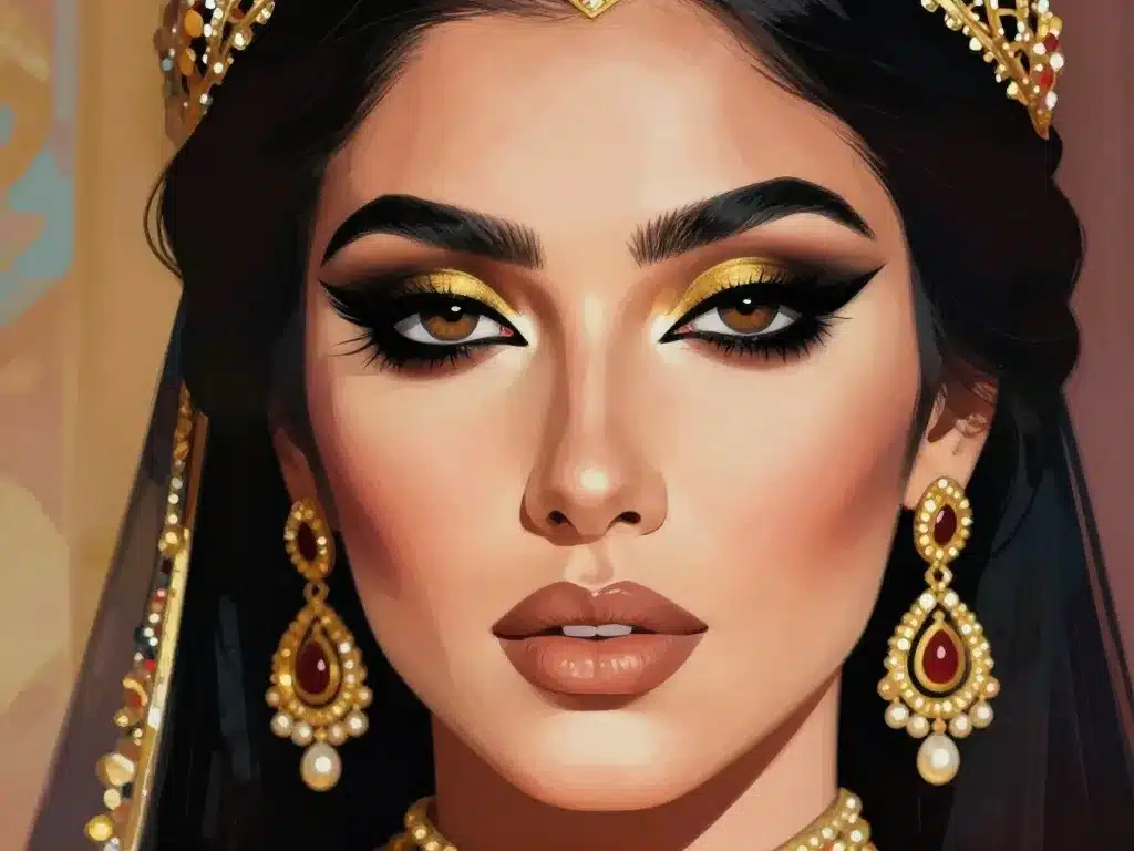 maquillage marocain yeux intenses khôl smoky