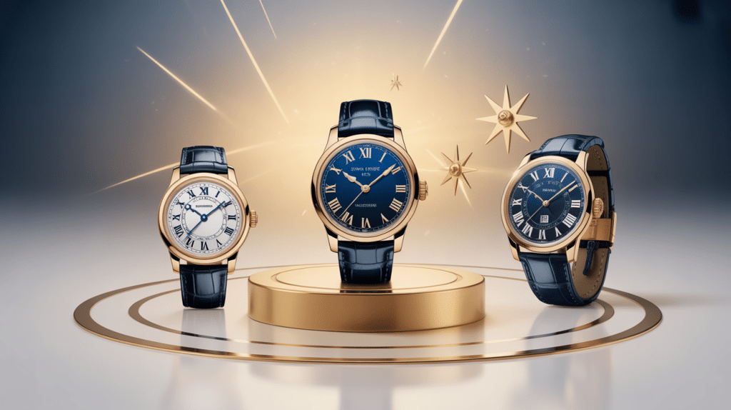 image univers luxe marque de montre les plus cher