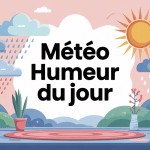 illustration météo humeur du jour paysage émotions