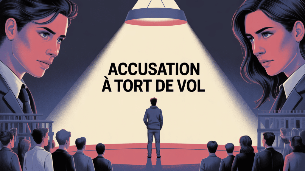 on m'accuse de vol à tort comment reagir visuel tension isolement