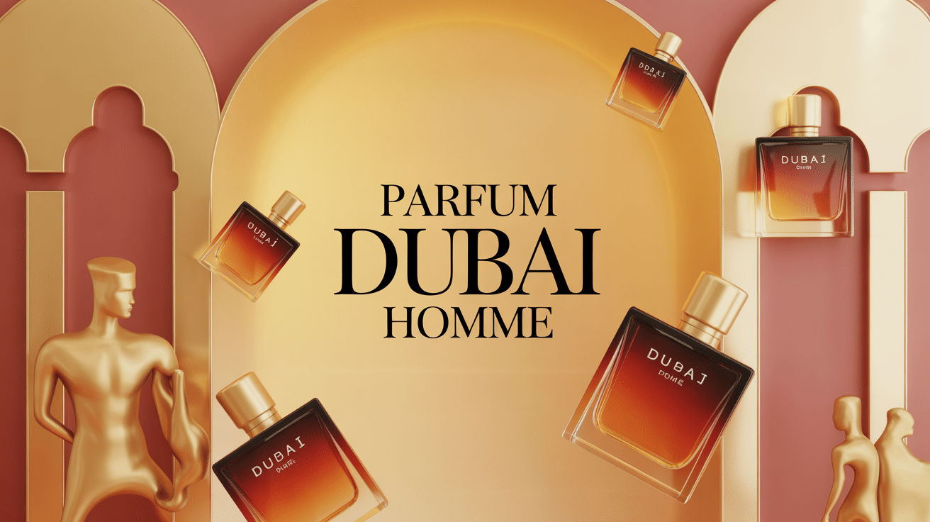 illustration parfum dubai homme oriental luxe
