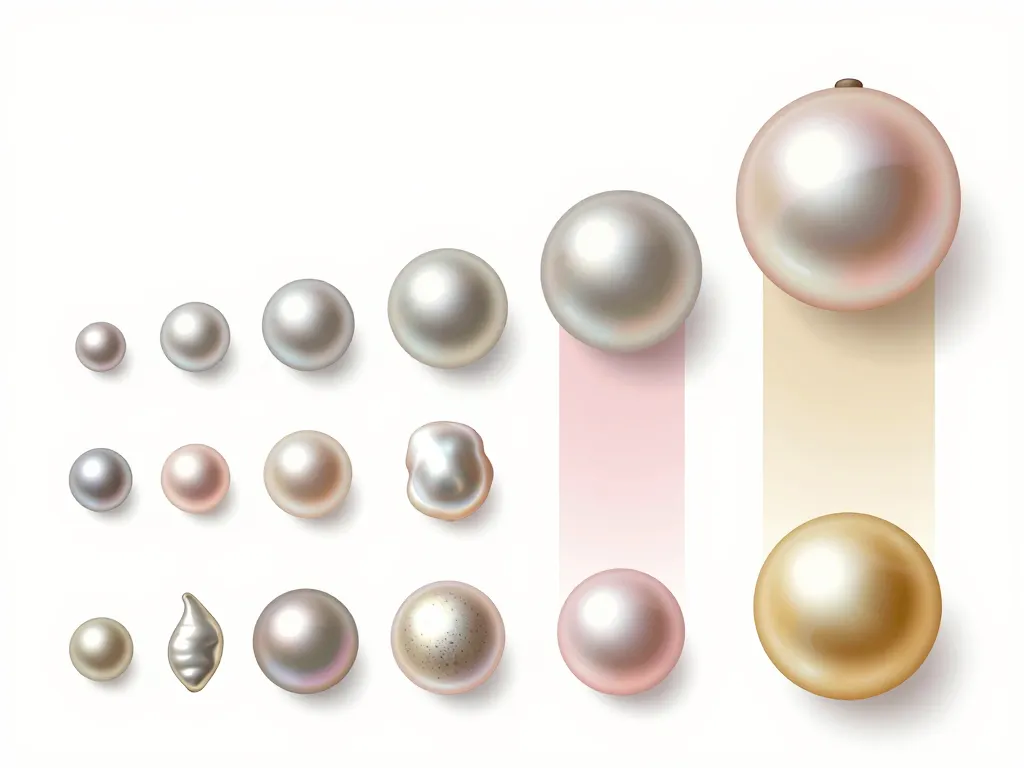 schéma prix perle huitre taille forme couleur