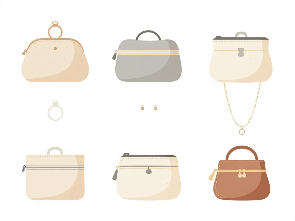 schéma concept pochette bijou organisation voyage cadeau