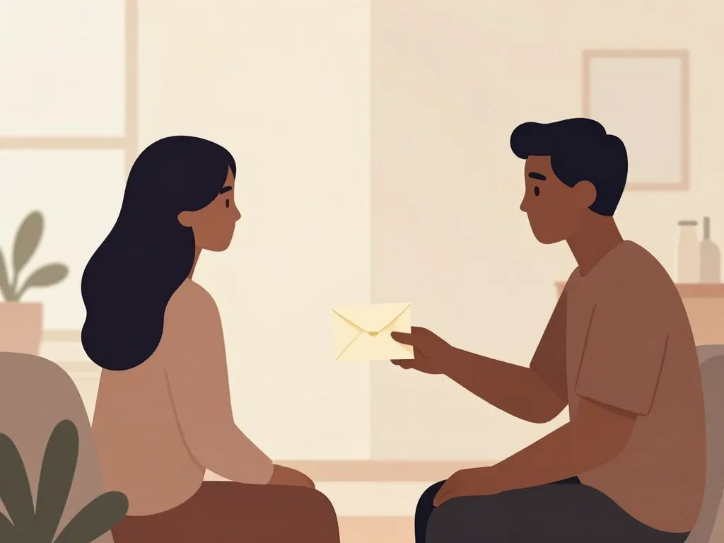 scène lettre poeme de confiance pour sa femme