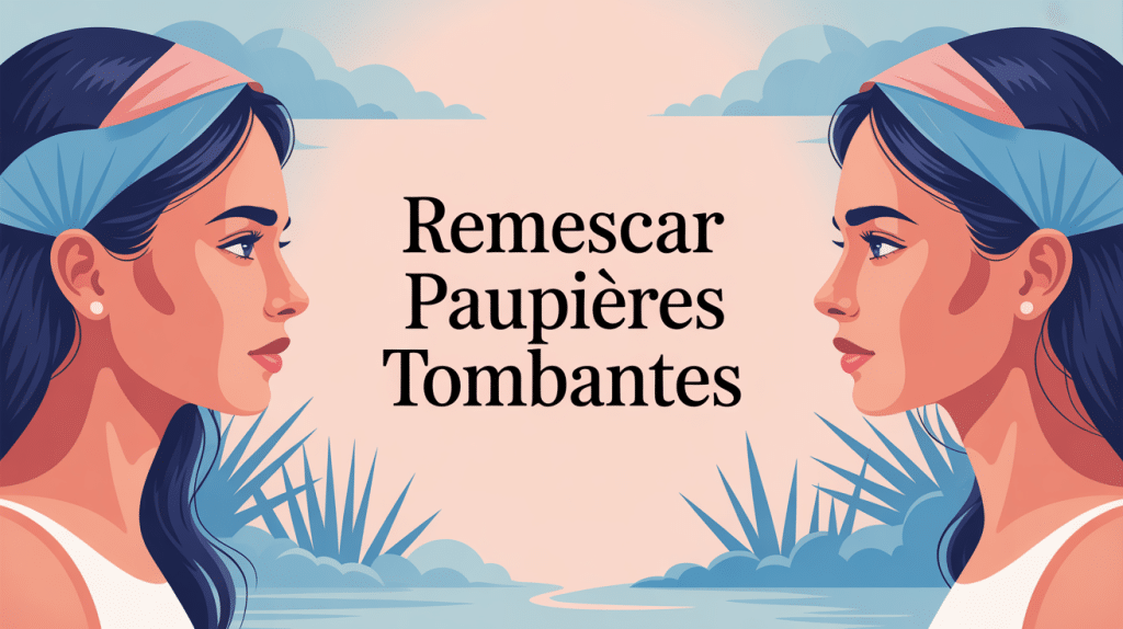 remescar paupières tombantes avis image esthétique regard