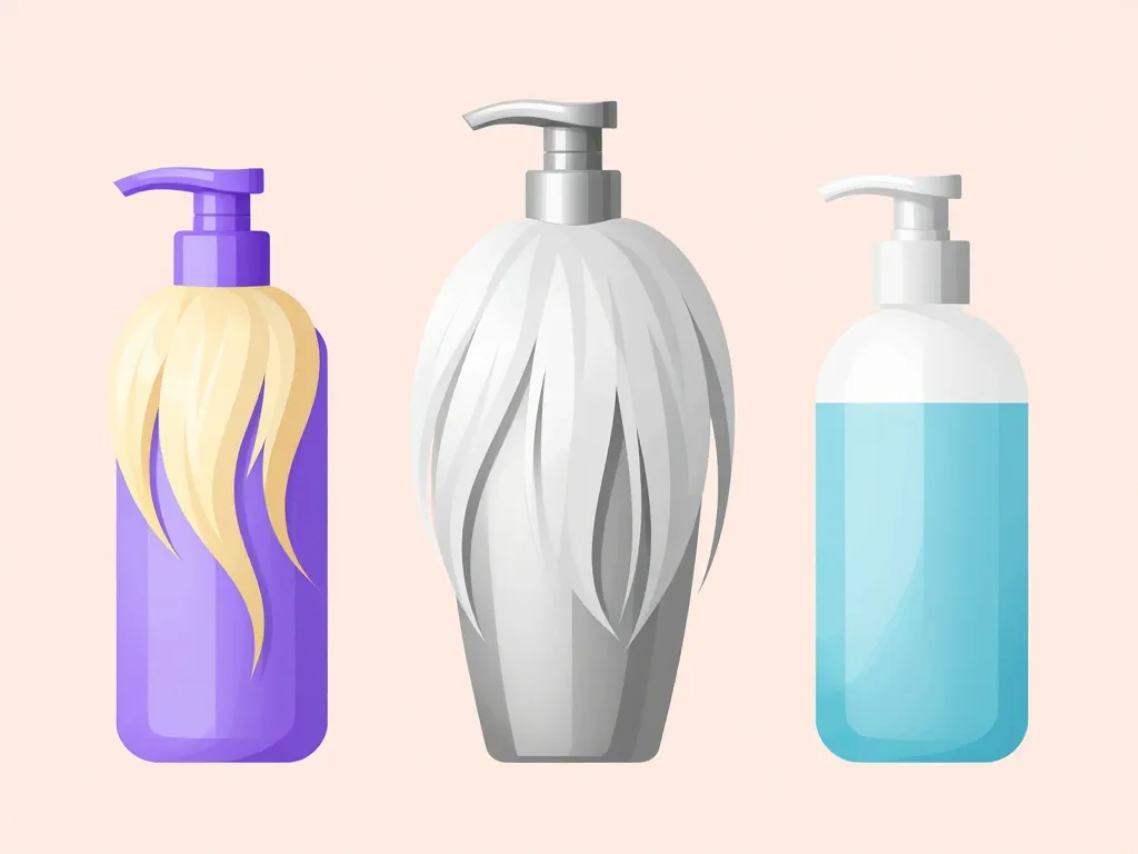 Schéma shampoing cheveux blancs avis jaunes ternes secs