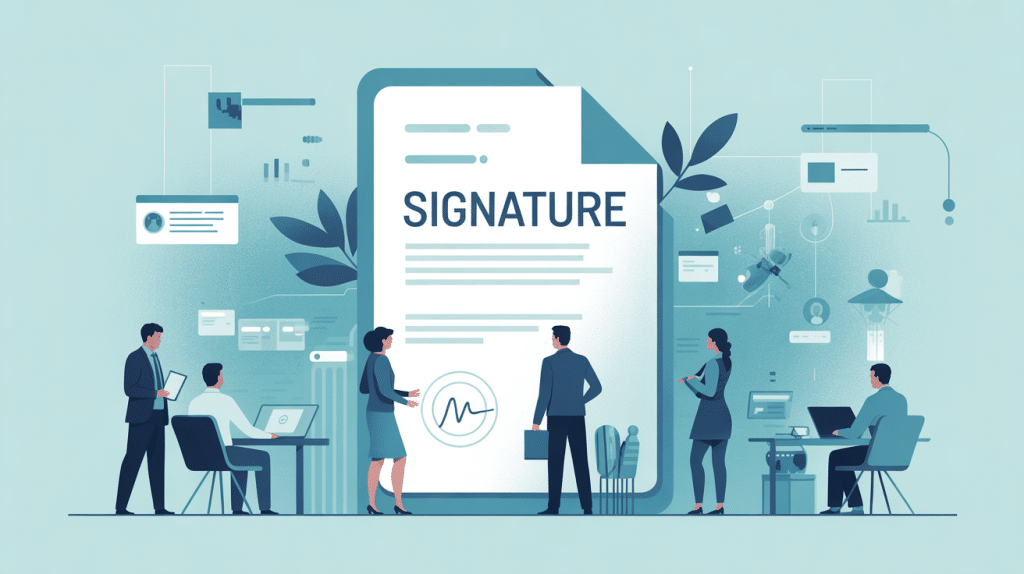 illustration signature 3 validation sécurisée