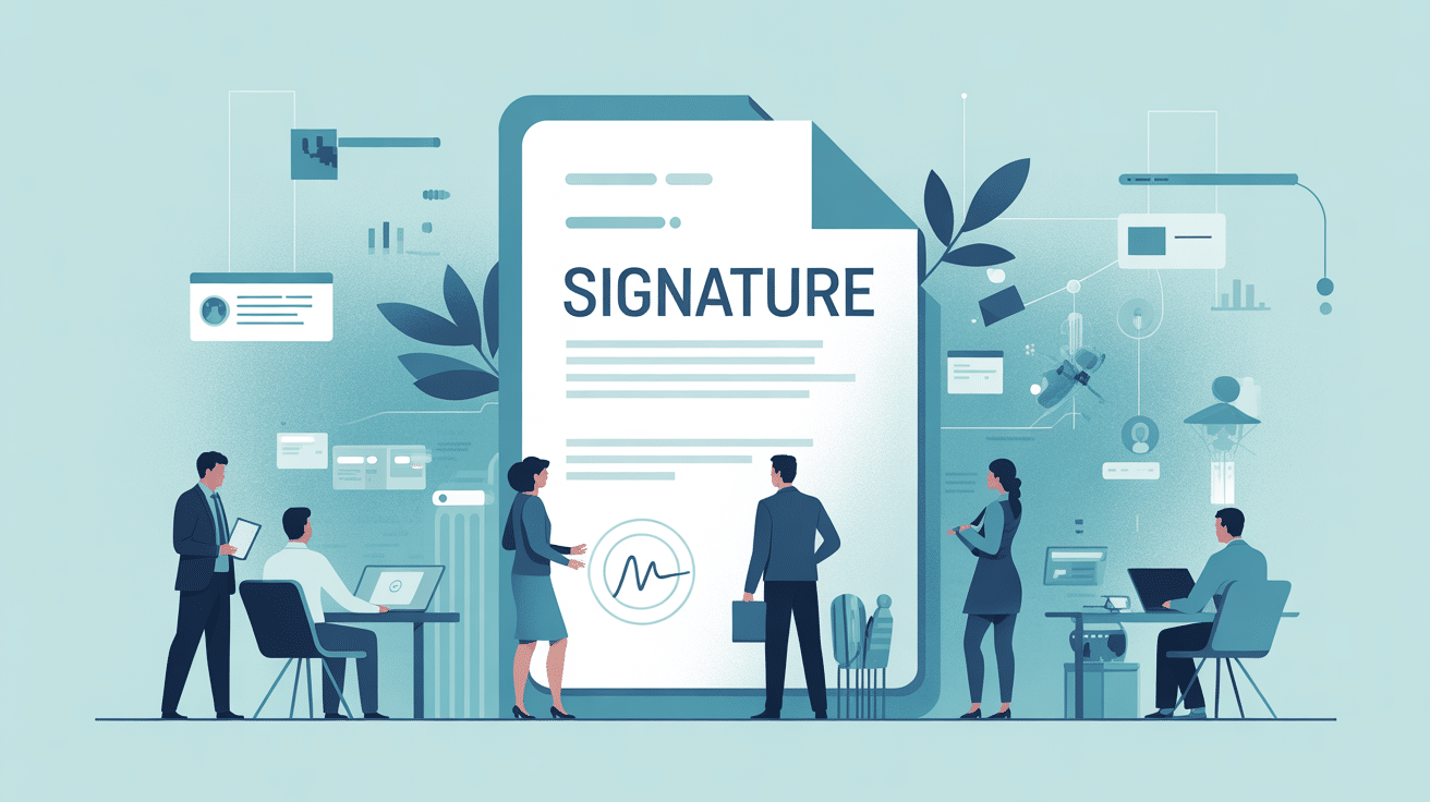 illustration signature 3 validation sécurisée