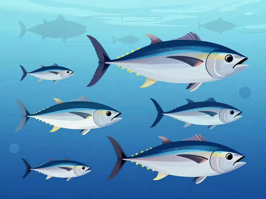 Comparatif thon sans mercure espèces moins contaminées