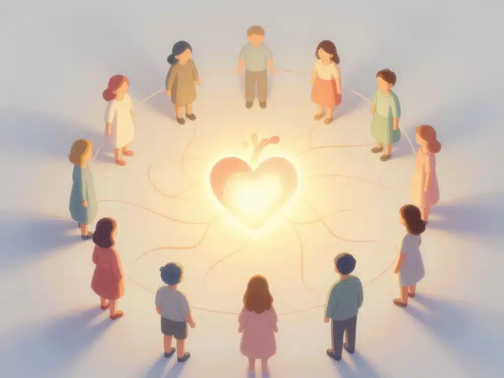 symbolique tu es la au coeur de nos vie coeur central