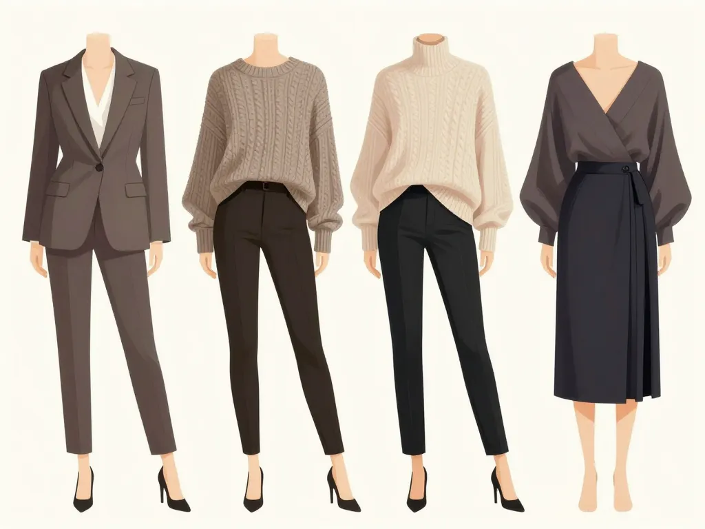 vetement en y blazers pulls slim jupe illustration mode