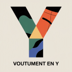 illustration vetement en y silhouette abstraite haut large bas ajusté