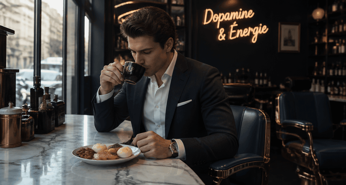 10 façons d augmenter la dopamine dans votre cerveau homme café protéines