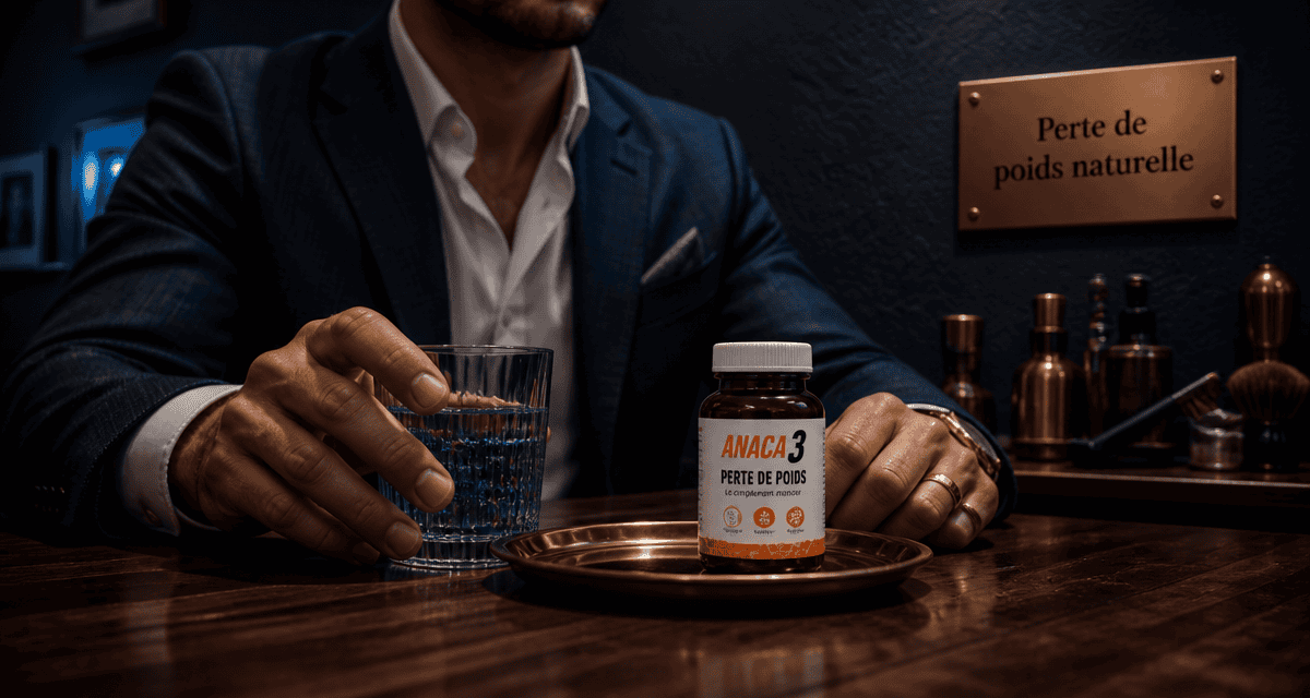 anaca 3 perte de poids flacon homme élégant