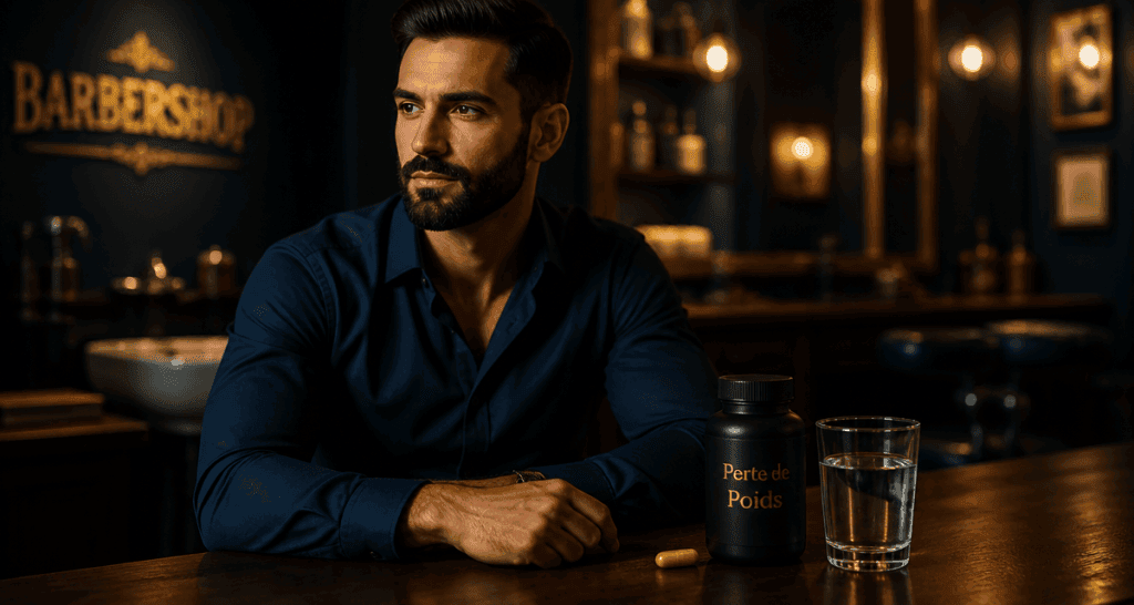 berberine perte de poids gélule homme élégant