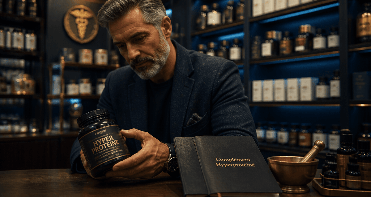 complement alimentaire hyperproteine pharmacie homme