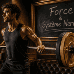 Force musculation squat barre gym