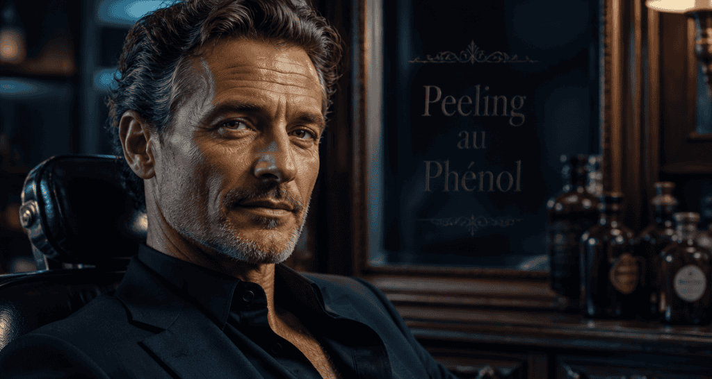 peeling au phénol avis portrait homme rajeunissement