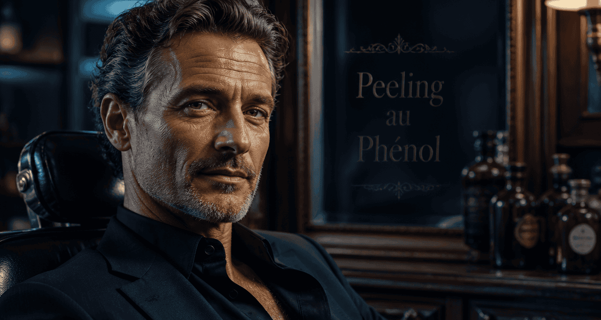 peeling au phénol avis portrait homme rajeunissement