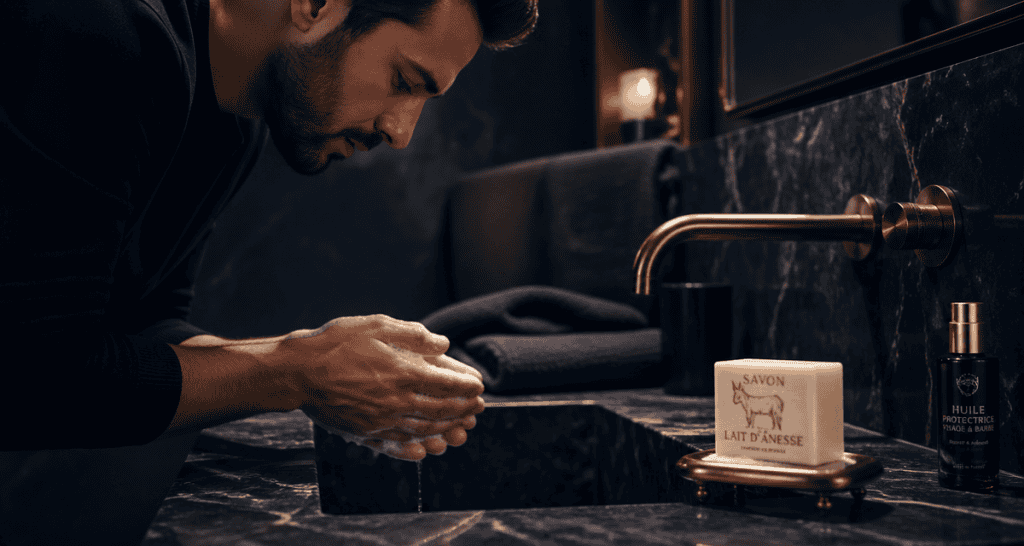 savon au lait d'anesse visage avis homme