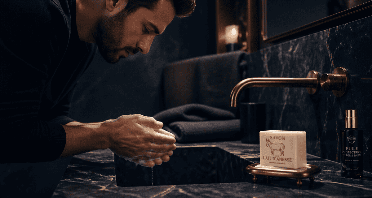 savon au lait d'anesse visage avis homme