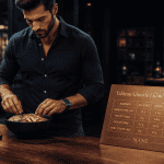 tableau glucide lipide proteine sur plan de travail