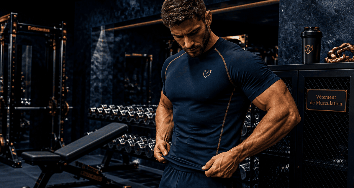 vetement musculation homme t-shirt technique