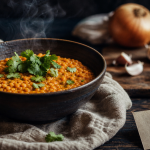 Aliment bon pour la santé : dahl de lentilles corail au curcuma, règle 80/20