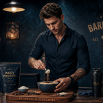 les proteines font elles grossir homme prépare bowl cake