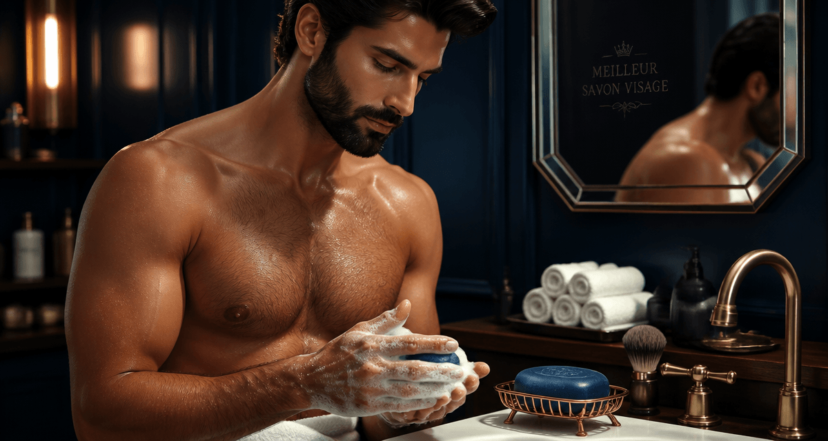 meilleur savon pour visage homme barbershop