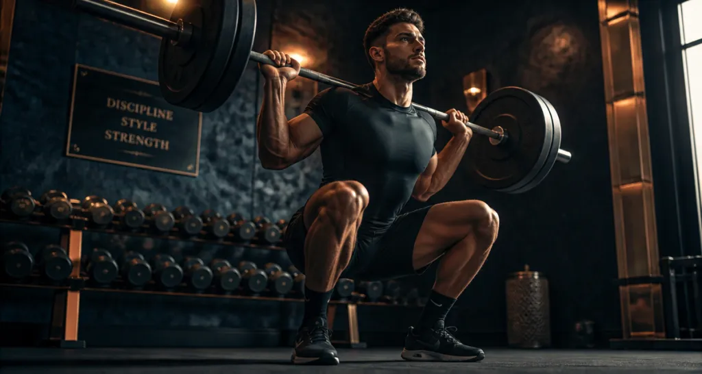 Muscler fesses et cuisses squat homme