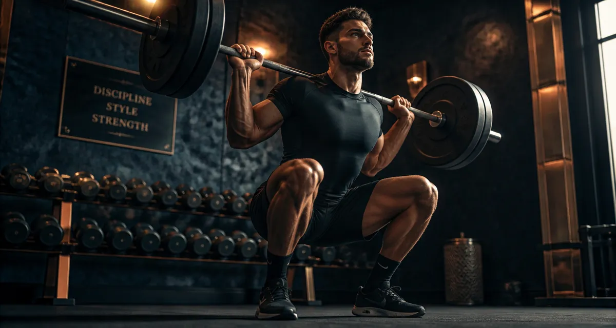 Muscler fesses et cuisses squat homme