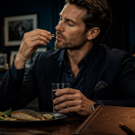 pourquoi prendre la vitamine d le soir homme élégant dîner