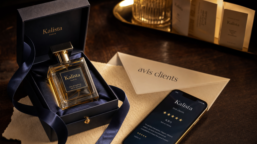 Avis kalista parfum : coffret et flacon, livraison rapide et prix