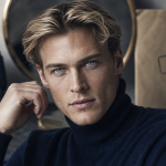 Blonds aux yeux bleus : portrait homme yeux bleu-gris