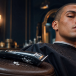 Buzz cut cheveux bouclés 3 à 6 mm