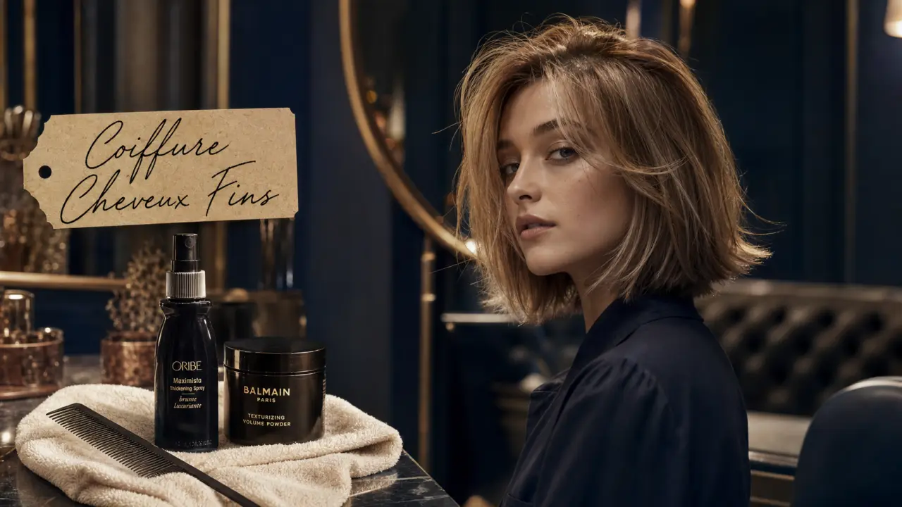 Coiffure cheveux fins : coupe bob volumisante sans alourdir