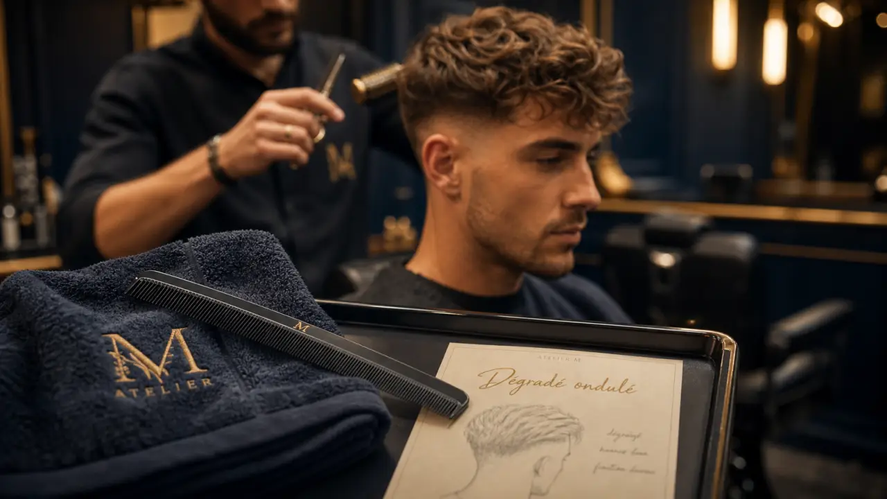 Coupe cheveux court ondulé dégradé : pixie, bob ou shag sans effet casque